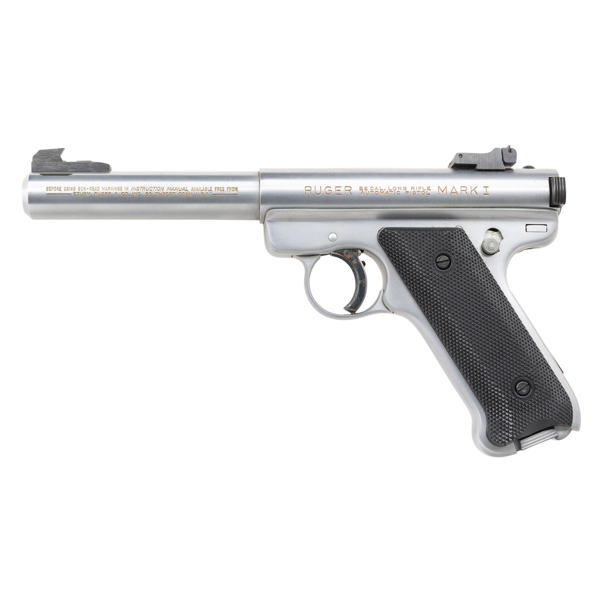 *Ruger Mark I With Mag-na-Ported Barrel and Shoulder Patch