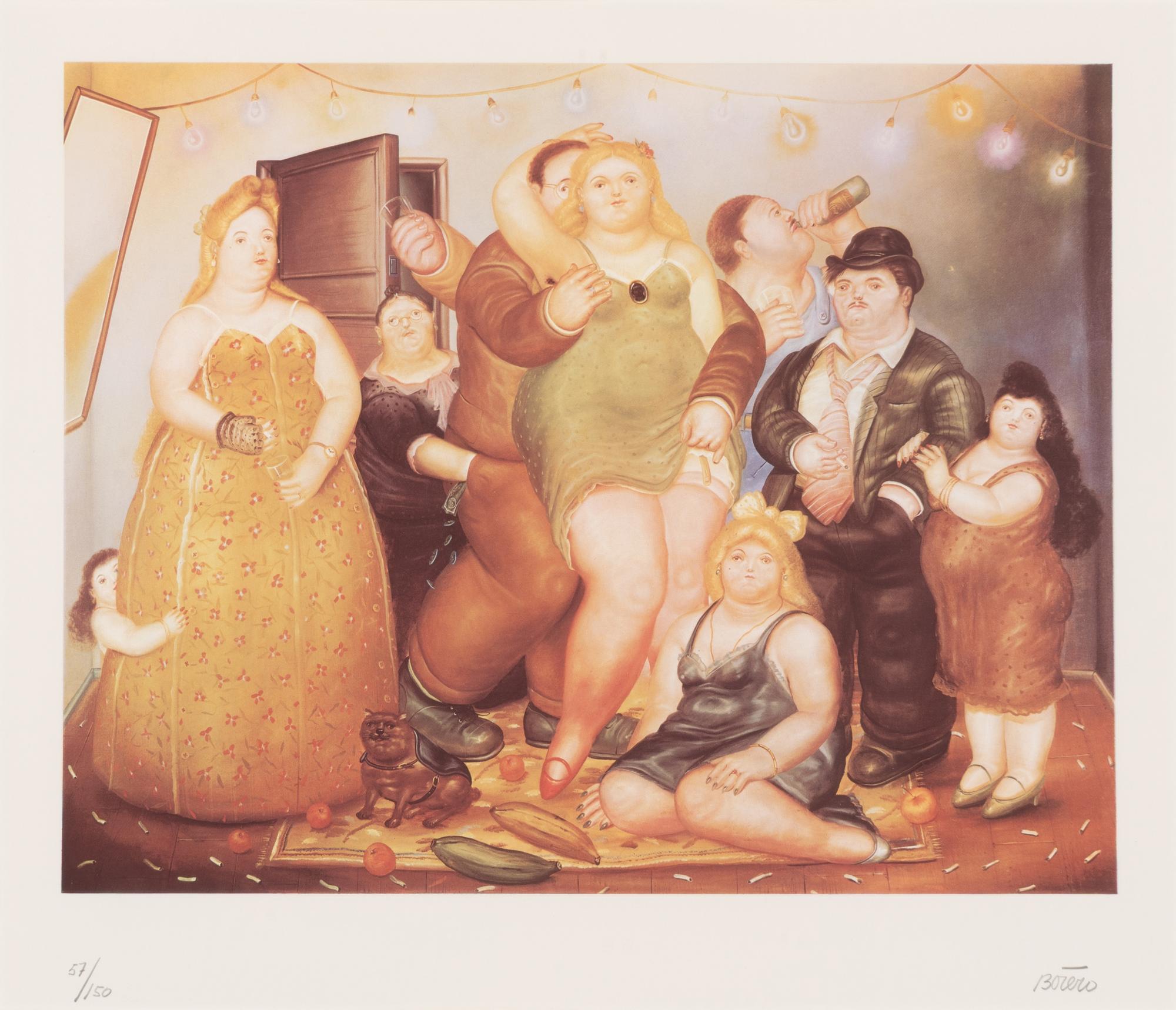 After Fernando Botero (Colombian, 1932-2023) — La Maison de Raquel Vega