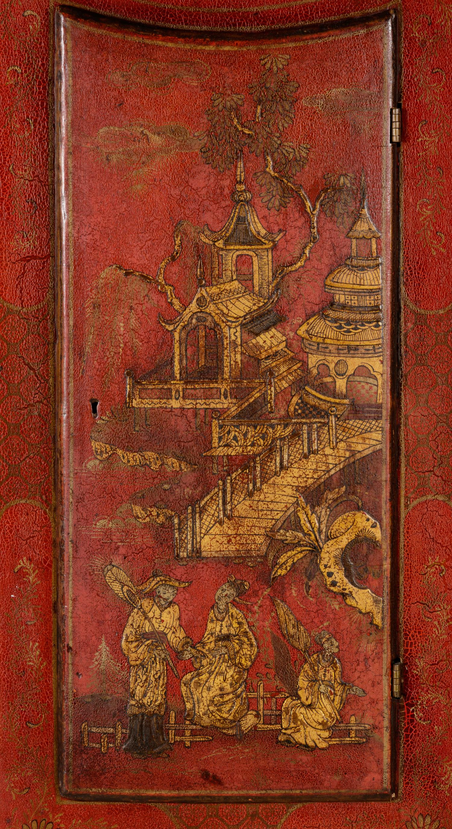 An English Painted Tavern Clock