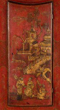 An English Painted Tavern Clock
