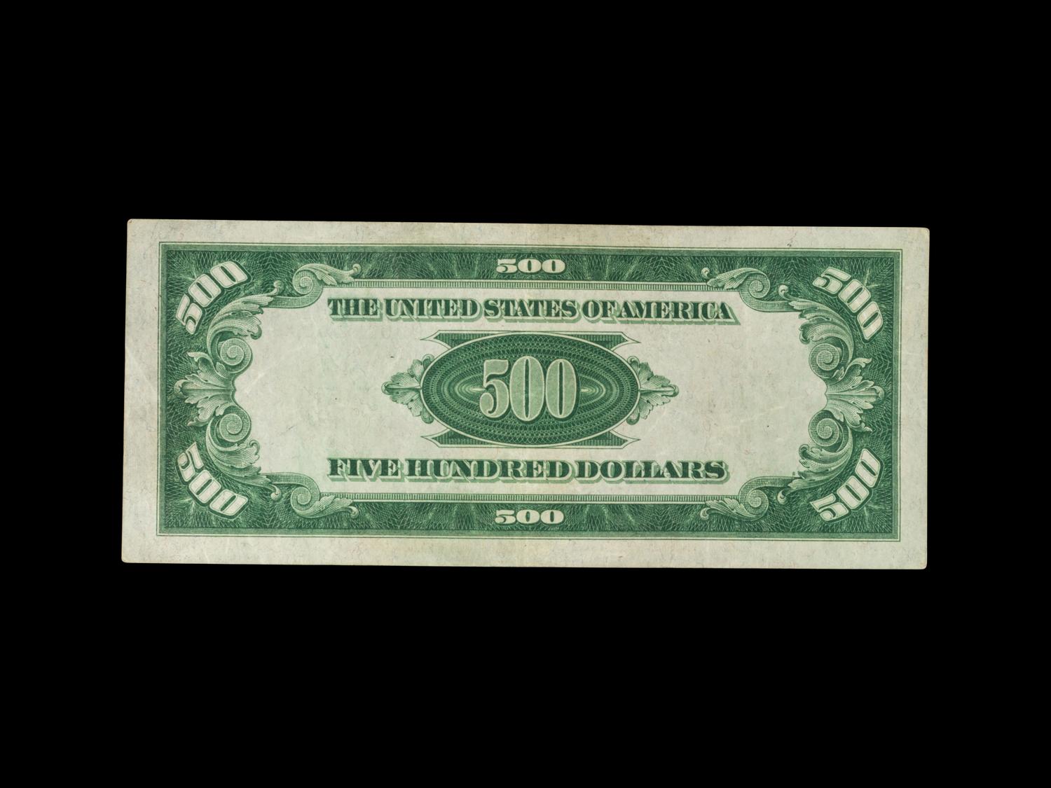 Three $500 Federal Reserve Notes