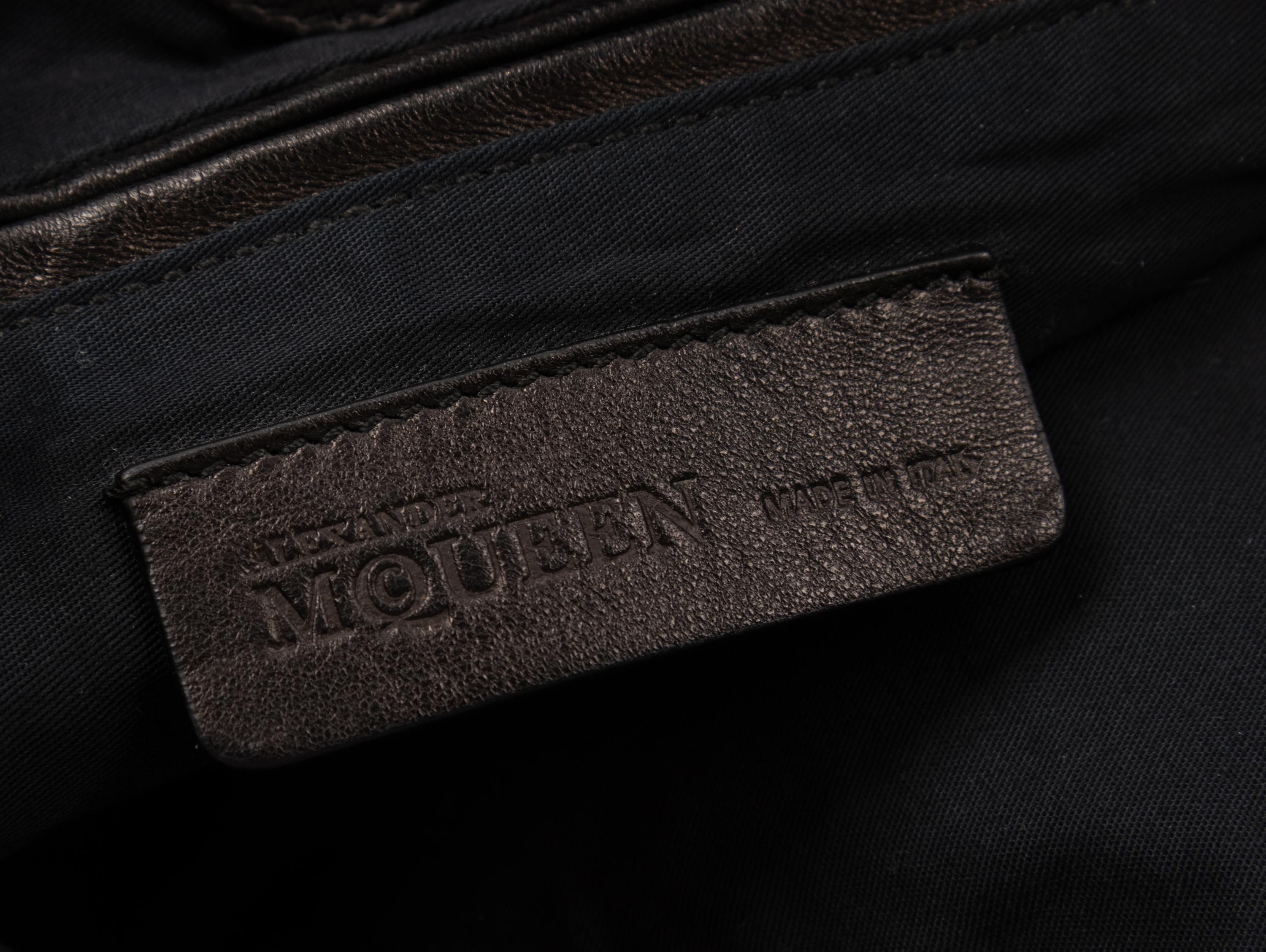 Four Designer Bags: 2000-10s: Two Alexander McQueen, One Lanvin, & One Fendi