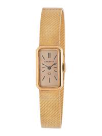 CRESAUX, 14K YELLOW GOLD WRISTWATCH