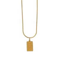 YELLOW GOLD PENDANT/NECKLACE