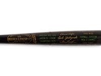 A 1975 Boston Red Sox American League Champions Louisville Slugger Commemorative Black Bat