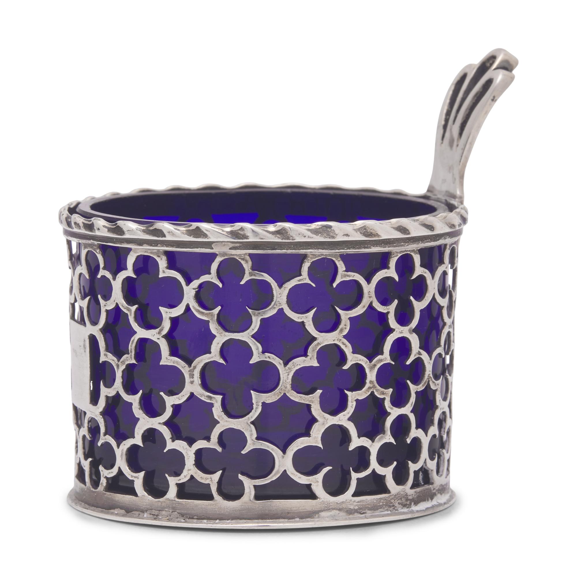 A George III Pierced Silver Cream Piggin