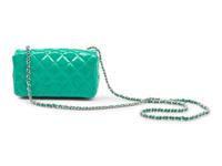 Chanel Turquoise Patent Mini Quilted Classic Flap Bag, 2012
