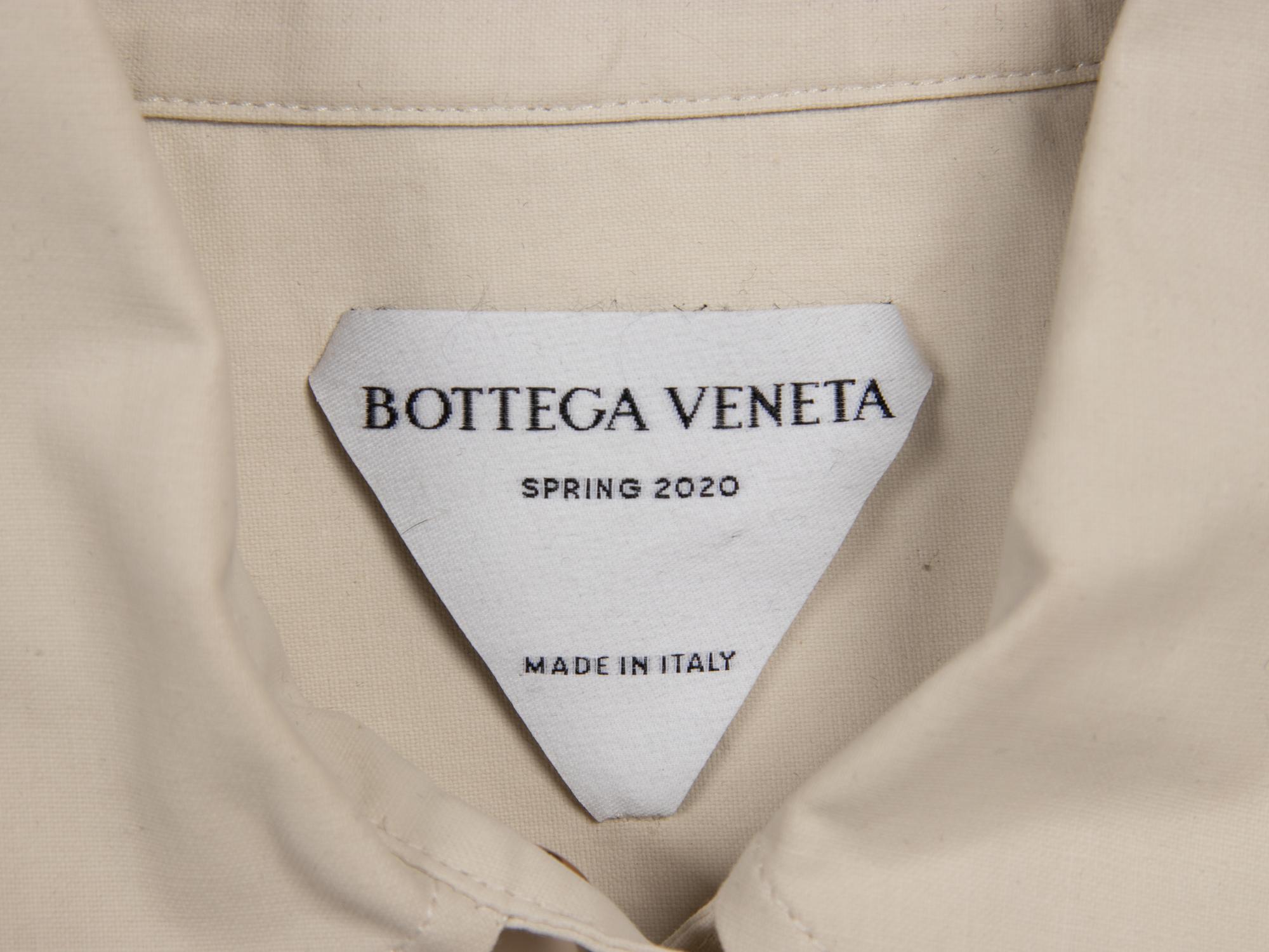 BOTTEGA VENETA, SLEEVELESS SHIRTDRESS, 2020