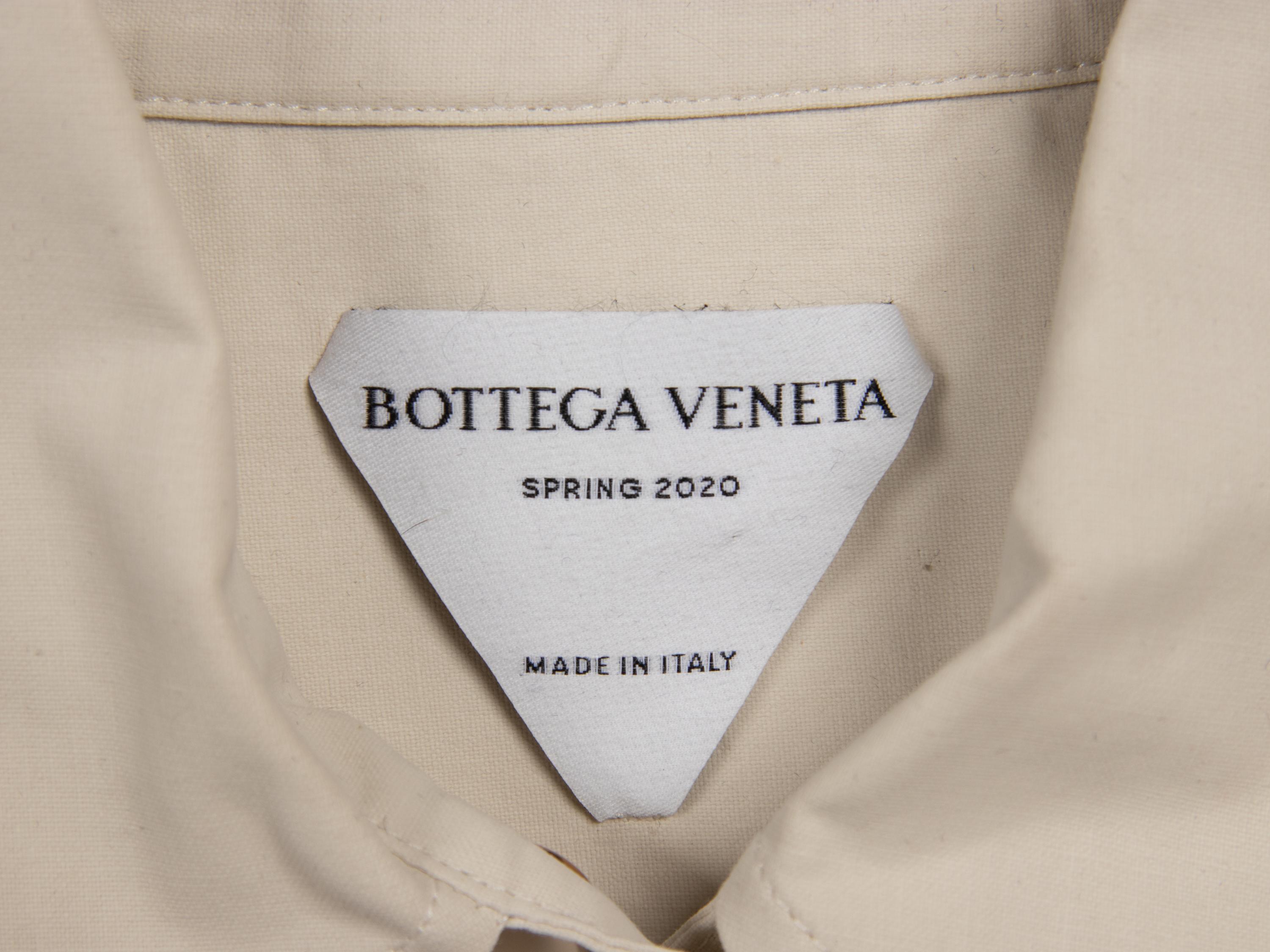 BOTTEGA VENETA, SLEEVELESS SHIRTDRESS, 2020
