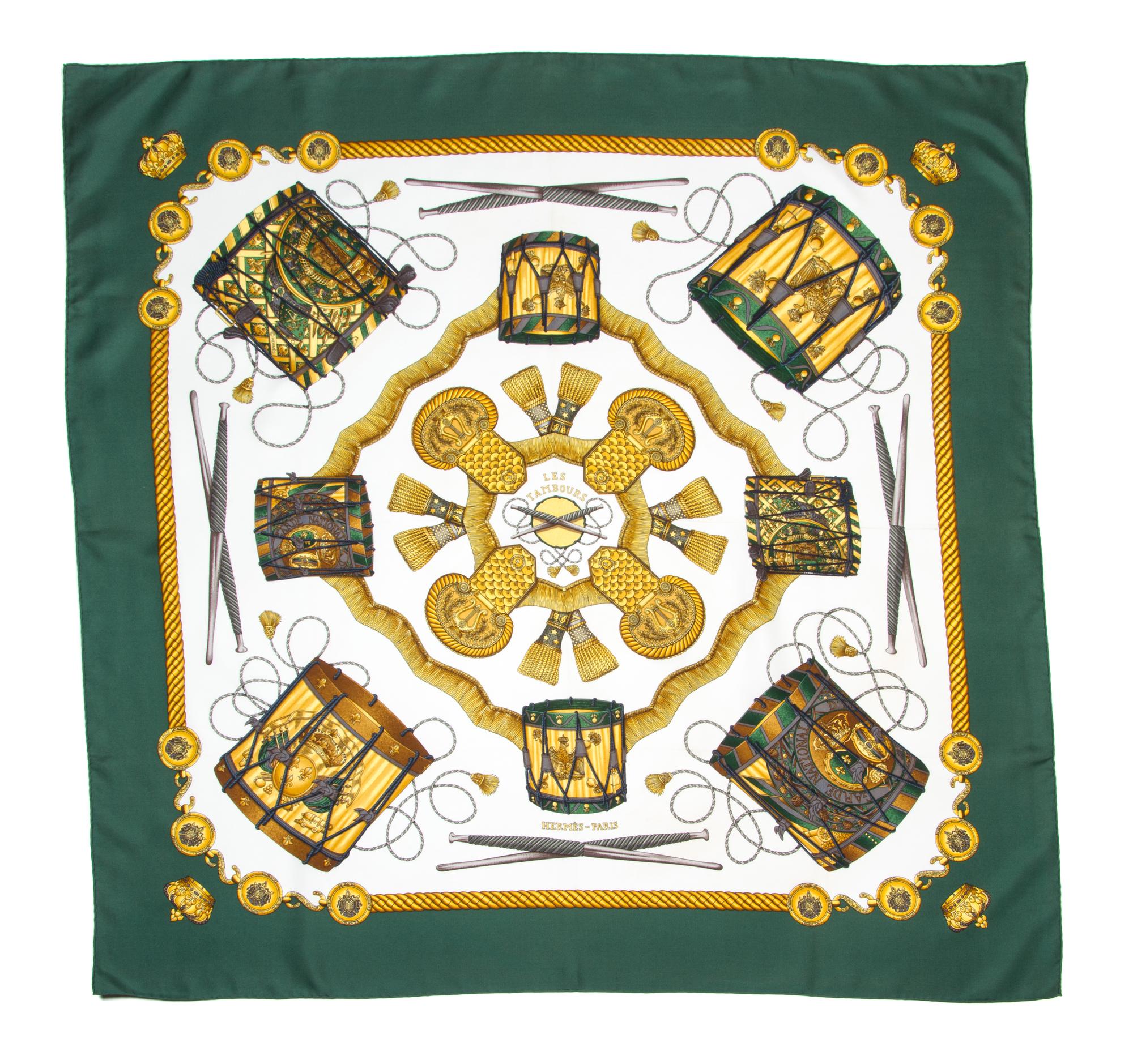 An Hermes 90cm Silk Scarf, 36" x 36".