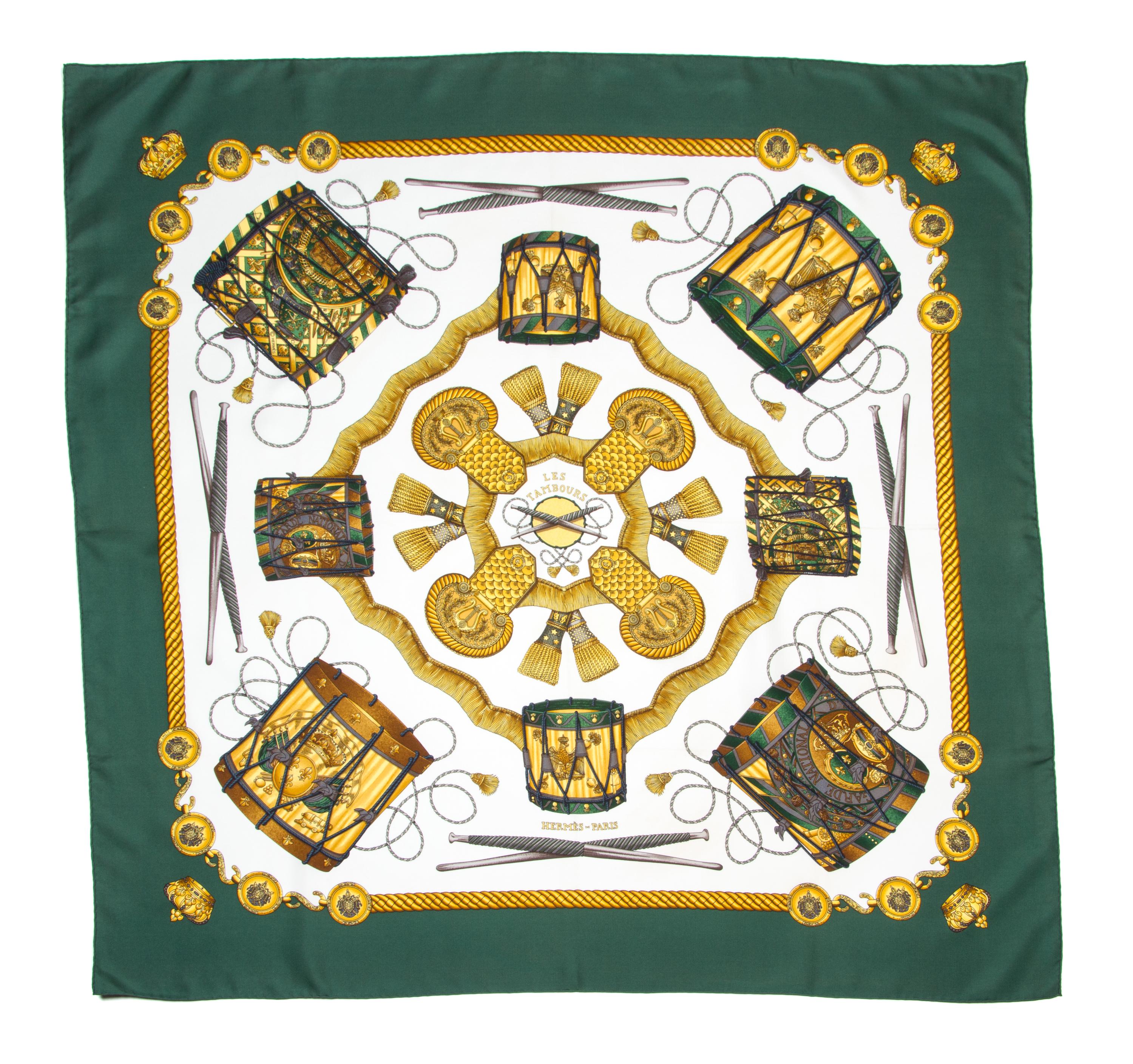 An Hermes 90cm Silk Scarf, 36" x 36".