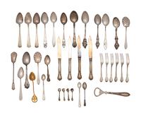 A Large Collection of American Silver Flatware