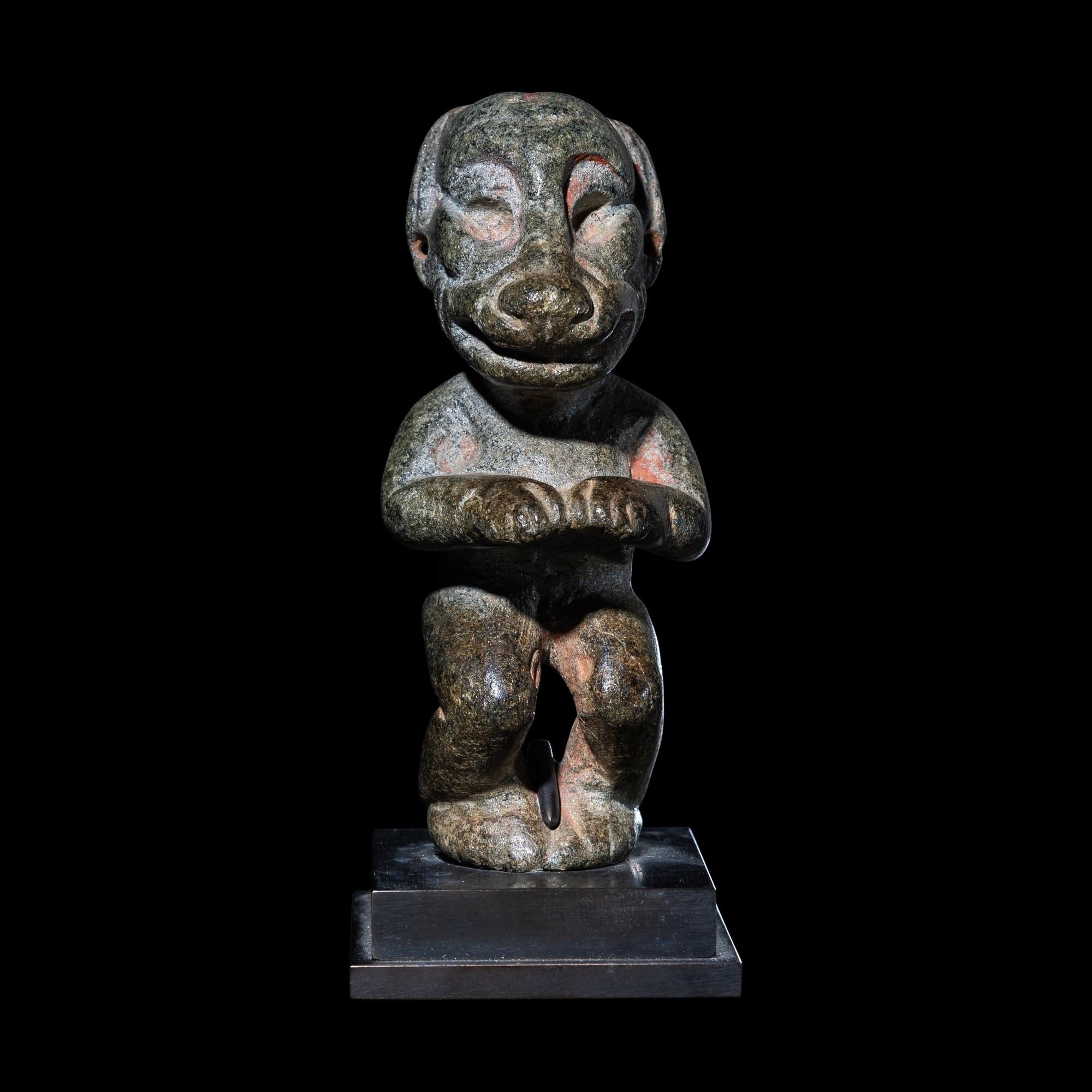 An Olmec Serpentine Transformation Figure