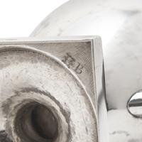 A Federal Engraved Silver Teapot