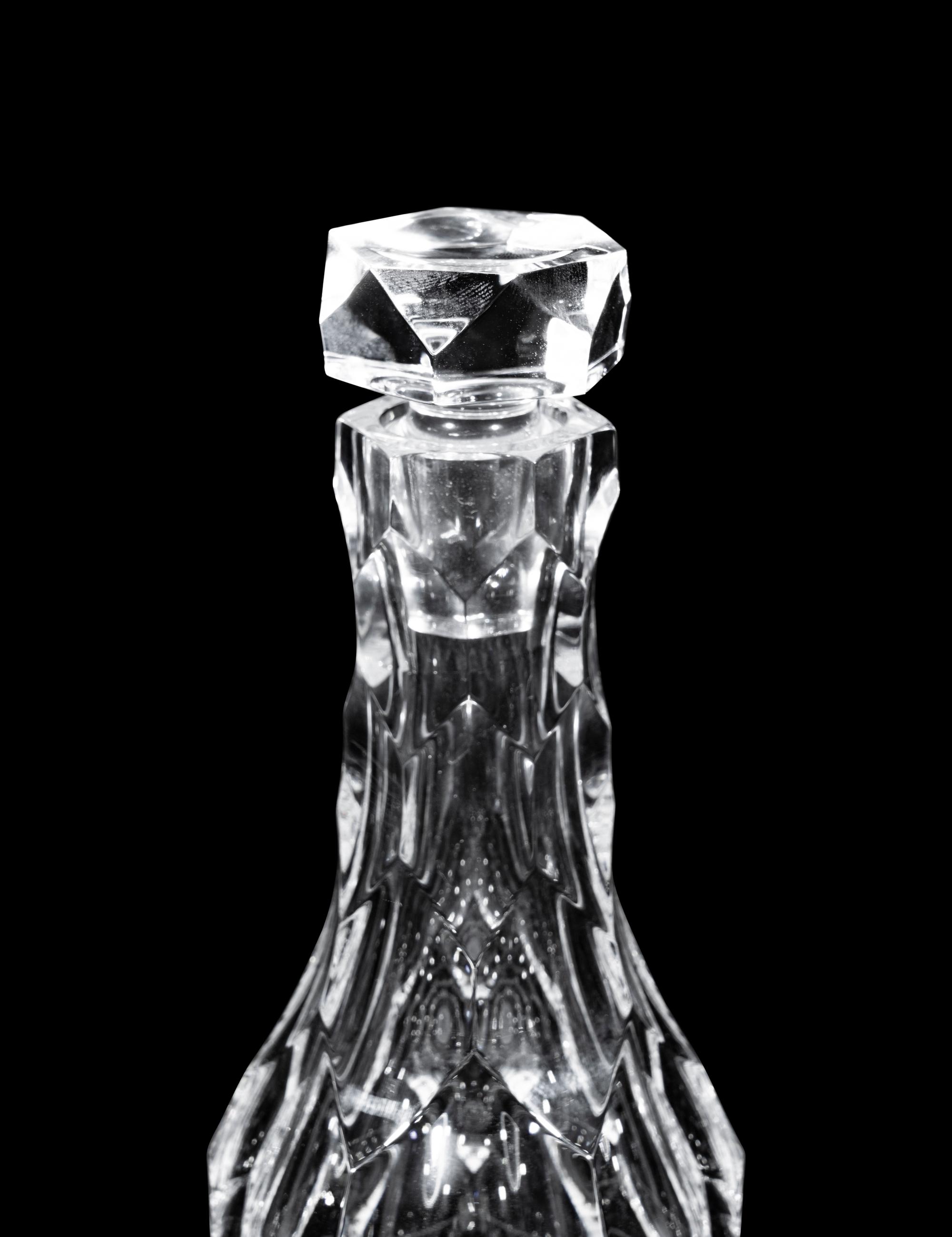 A Steuben Glass Decanter with Stopper