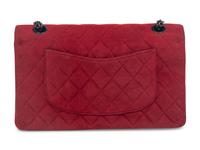 Chanel 2.55 Flap Bag in Red Quilted Suede