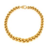Gregg Ruth, Yellow Gold Link Necklace