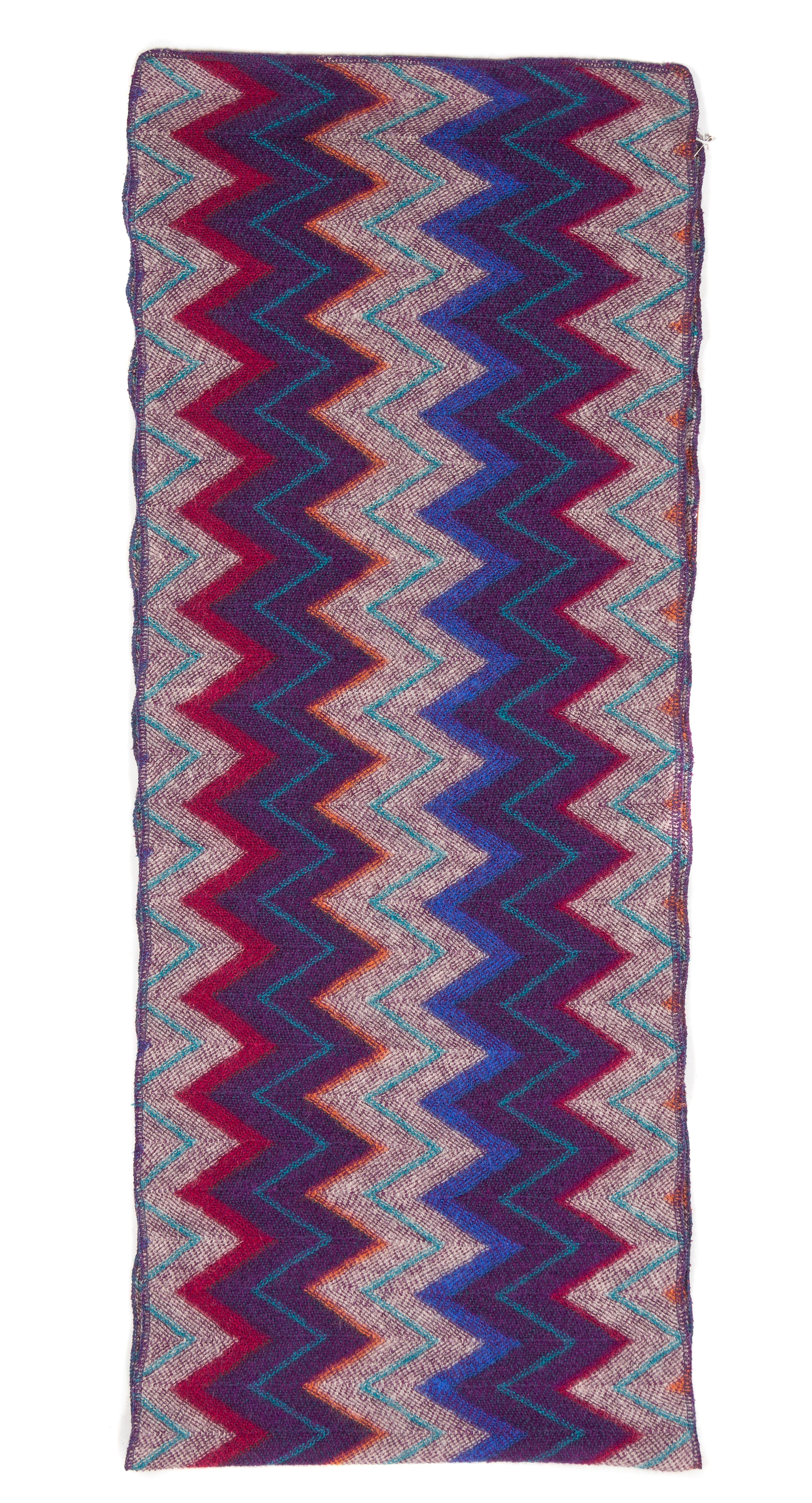 A Missoni Multicolor Wool Blend Scarf, 82" x 17".