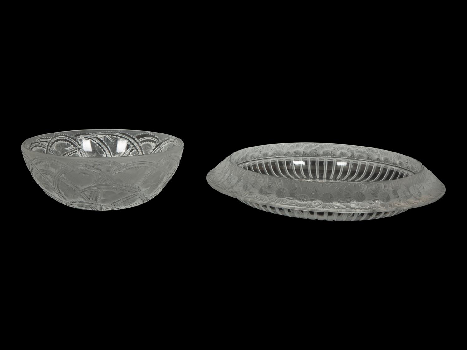 Two Lalique Bowls