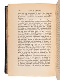 STEVENSON, Robert Louis (1850-1894). In the South Seas . London: Chatto & Windus, 1900.
