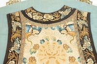 A Chinese Embroidered Silk Vest