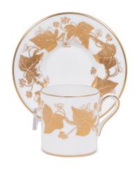 A Collection of Gilt-Decorated English Porcelain Dinnerware