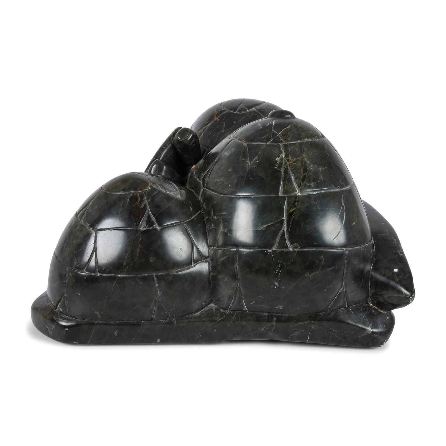 Group of Inuit Soapstone Carvings
