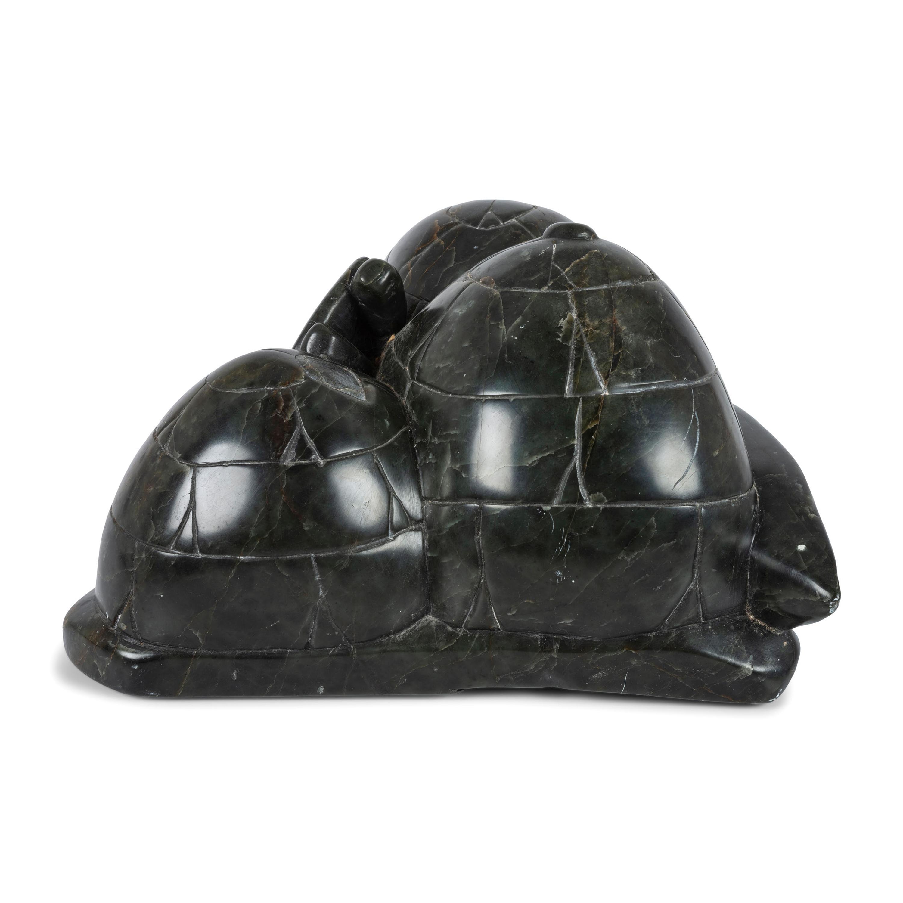 Group of Inuit Soapstone Carvings