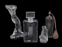 Four Lalique Table Articles — 20TH CENTURY
