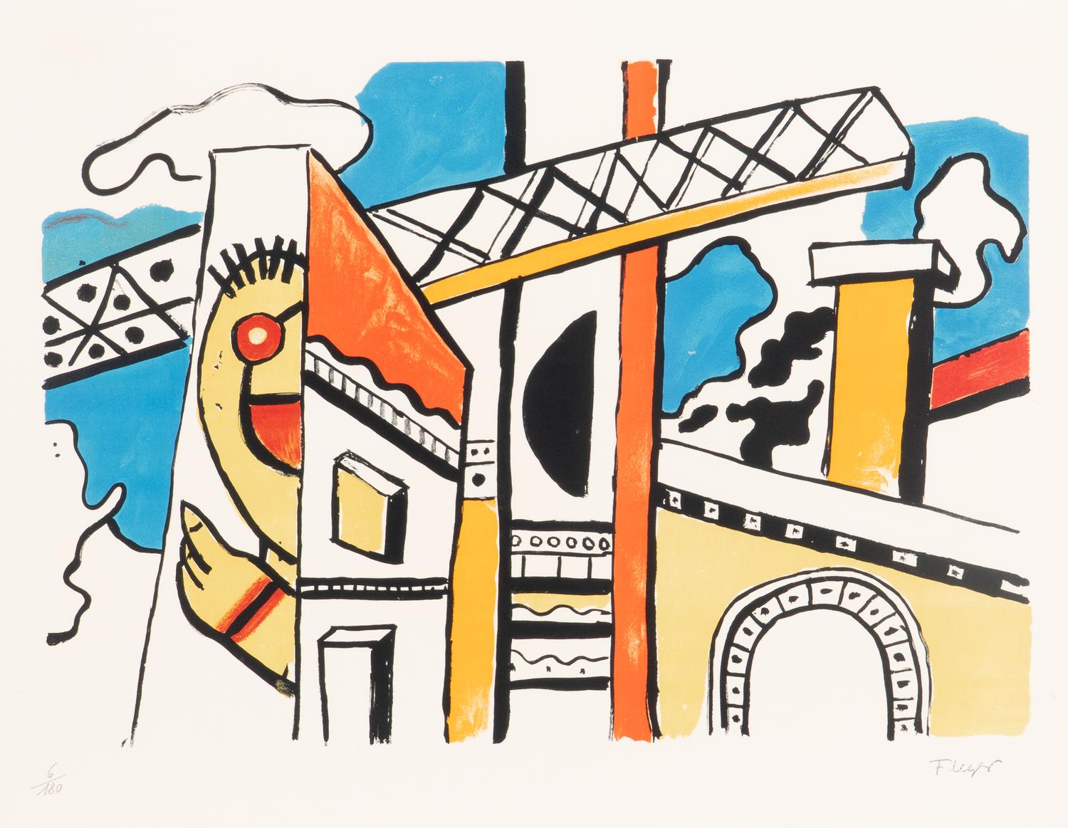 13 plates from La Ville , 1959