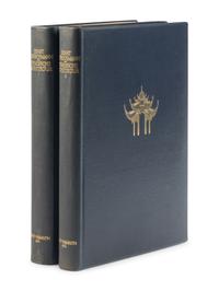 BOERSCHMANN, Ernst (1873-1849). Chinesische Architektur . Berlin: Ernst Wasmuth A-G for; New York: Bei E. Weyhe, 1925.