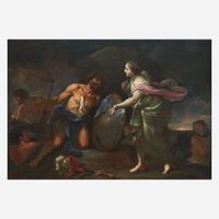 Neapolitan School (17th Century) Venus at the Forge of Vulcan