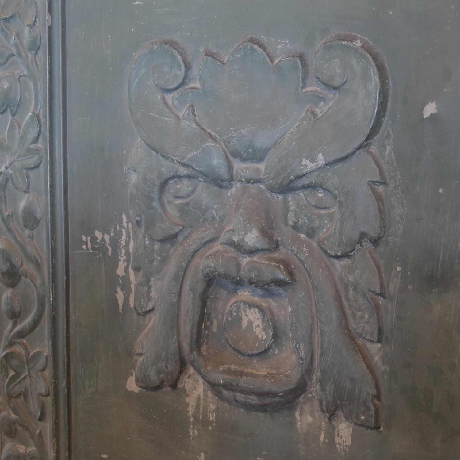 A Facade Panel from the Red Cross Building, Chicago, IL. 59.5" W x 3" D x 52" H — United States, Early 20th Century