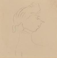 Attributed to Henri Toulouse-Lautrec, (French, 1864-1901), Chez La Gantiere