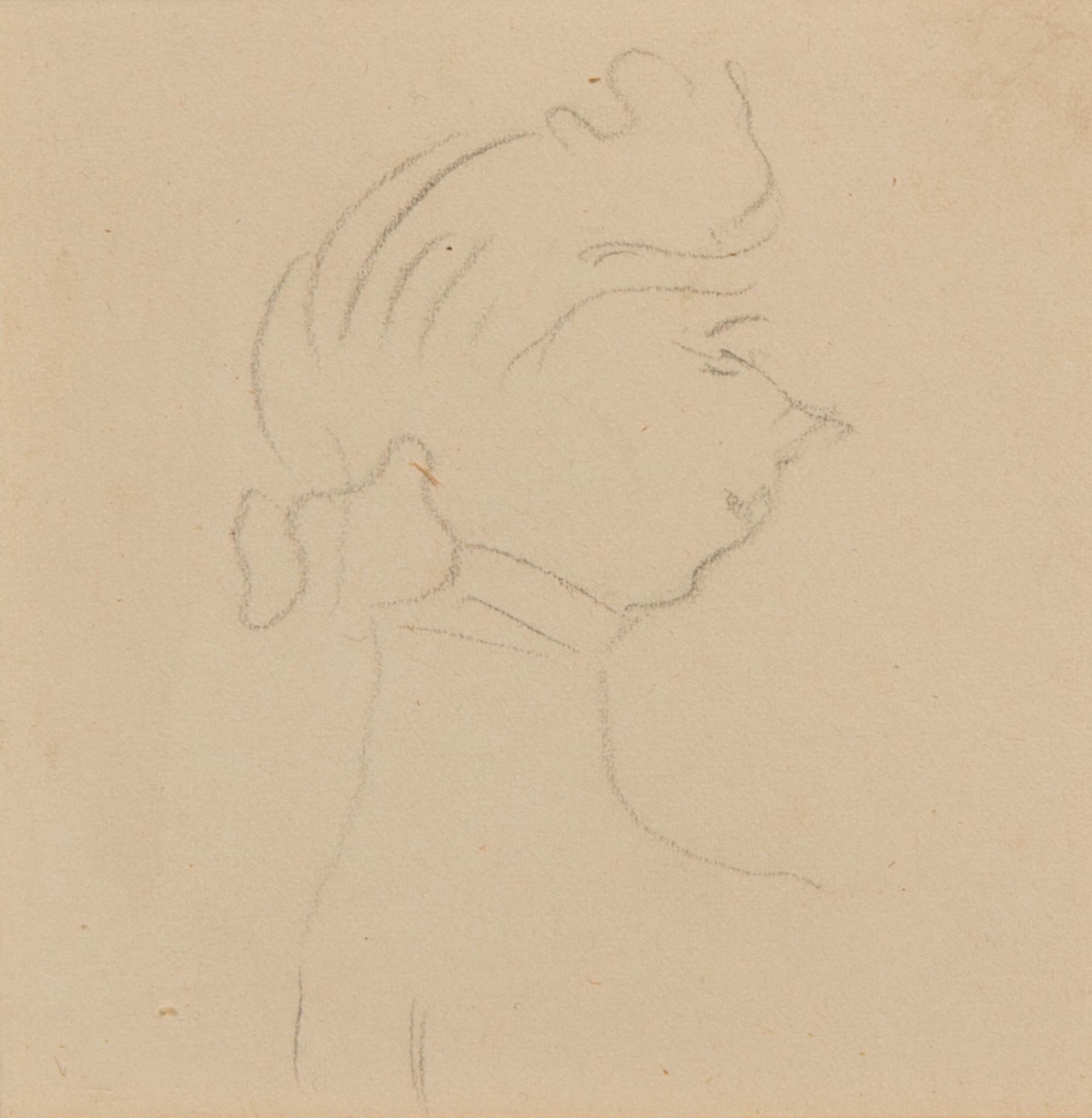 Attributed to Henri Toulouse-Lautrec, (French, 1864-1901), Chez La Gantiere