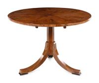 A Northern European Walnut Center Table