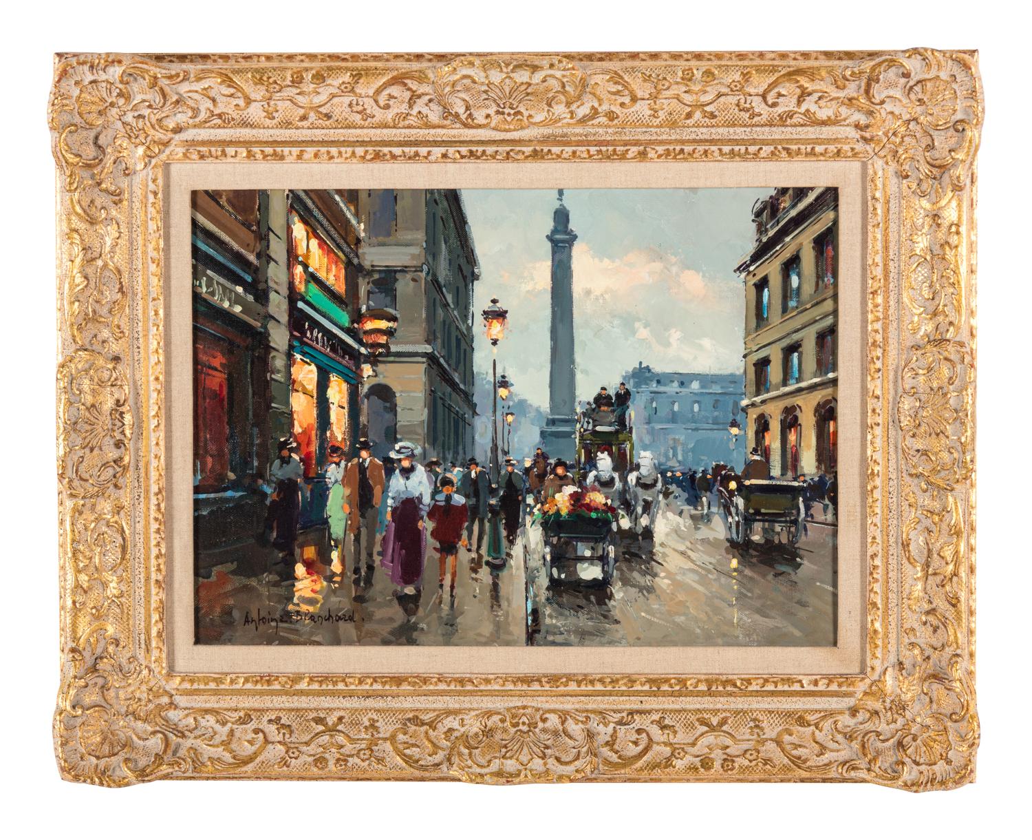 Antoine Blanchard, (French, 1910-1988), Paris, Rue de la Paix
