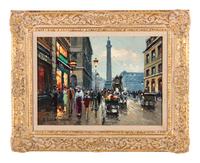 Antoine Blanchard, (French, 1910-1988), Paris, Rue de la Paix