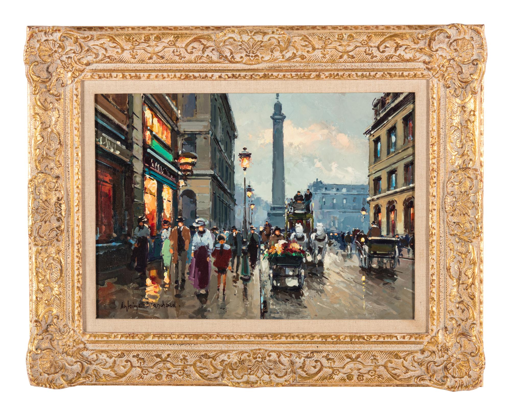 Antoine Blanchard, (French, 1910-1988), Paris, Rue de la Paix