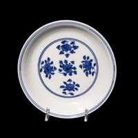 A Chinese Blue and White Porcelain Plate
