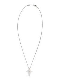 GRAFF, WHITE GOLD AND DIAMOND CROSS NECKLACE