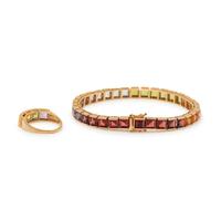 MULTICOLOR GEMSTONE SET