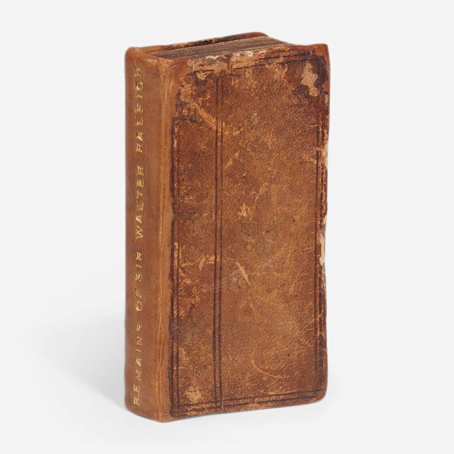 [Early Printing] [Raleigh, Sir Walter] Remains of Sir Walter Raleigh...