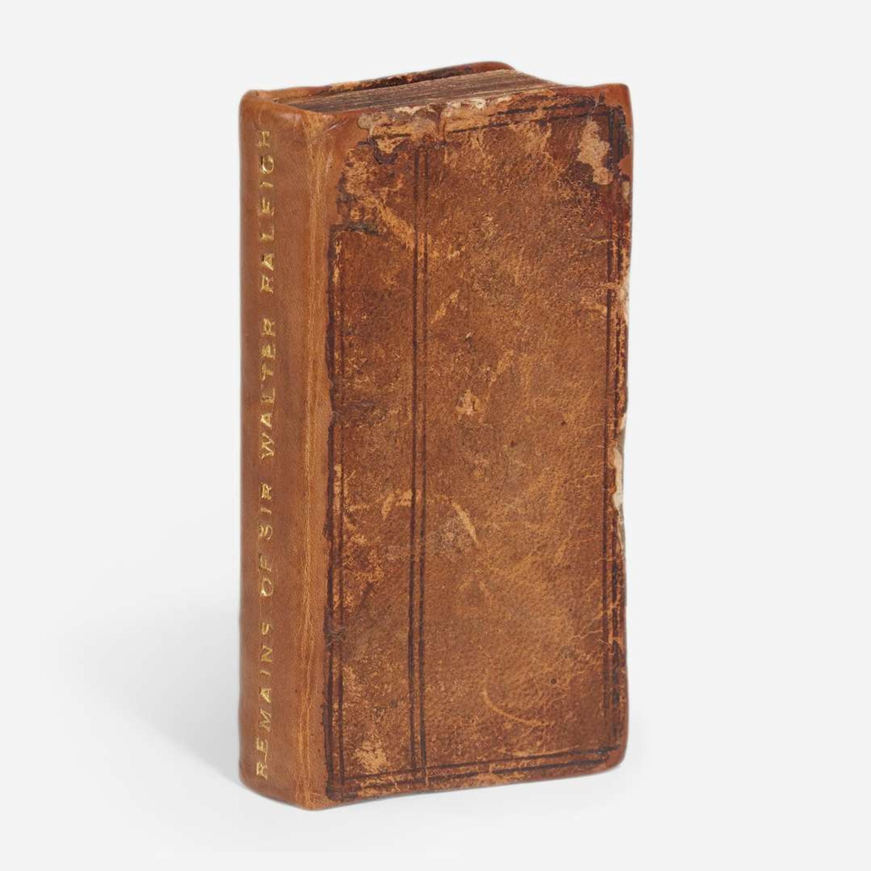 [Early Printing] [Raleigh, Sir Walter] Remains of Sir Walter Raleigh...