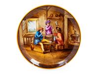 A French Creil & Montereau Porcelain Charger