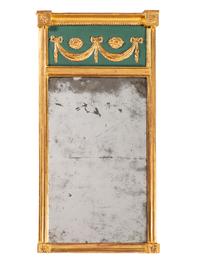 A Neoclassical Giltwood Mirror