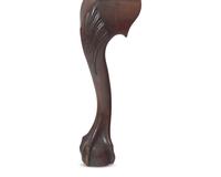 A Chippendale Style Carved Mahogany Armchair