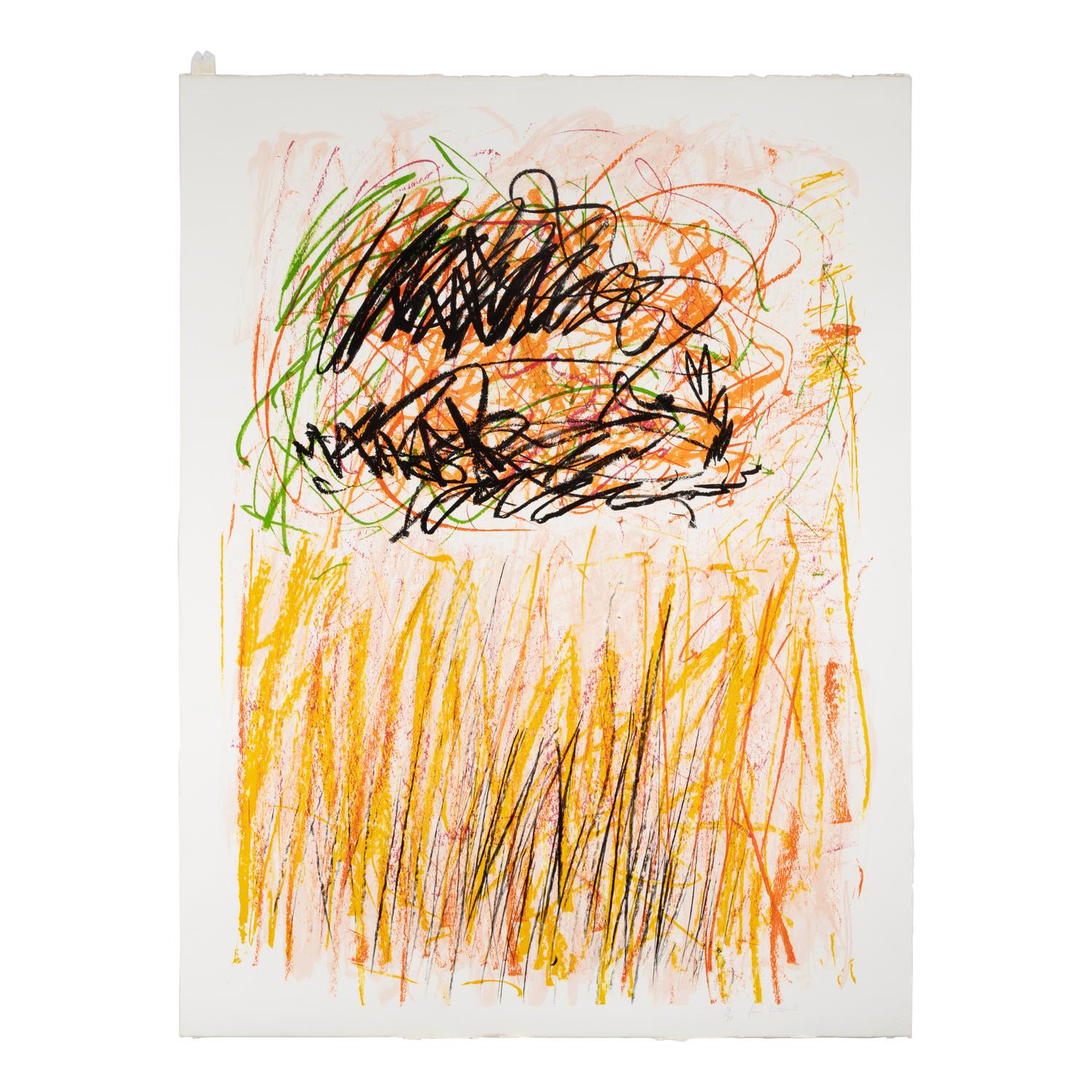 Joan Mitchell (American, 1925-1992) — Flower I (from Bedford Series) , 1981