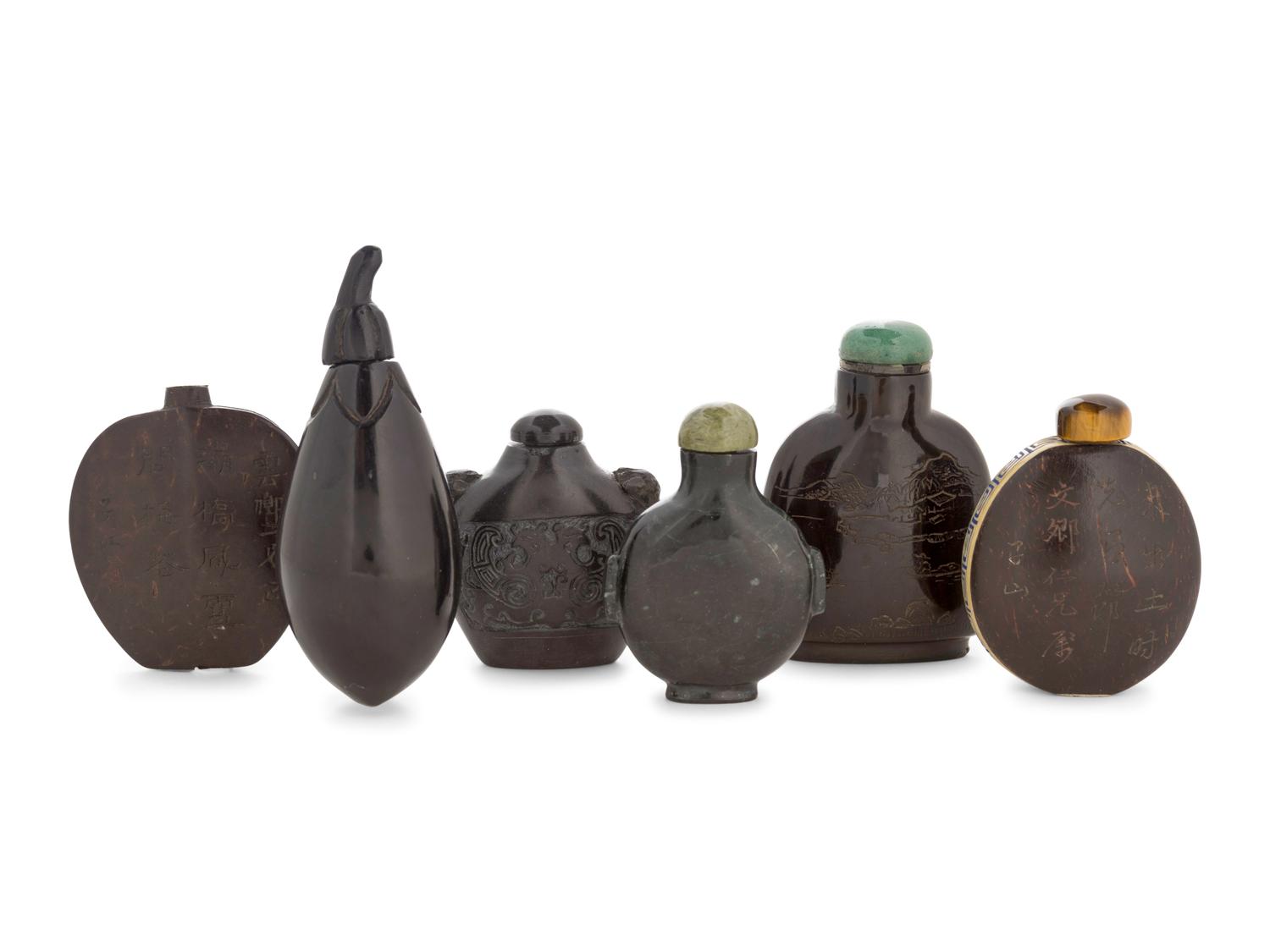Six Snuff Bottles