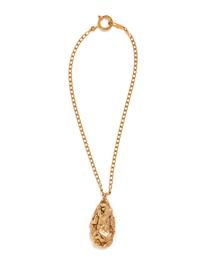 YELLOW GOLD AND DIAMOND PENDANT/NECKLACE